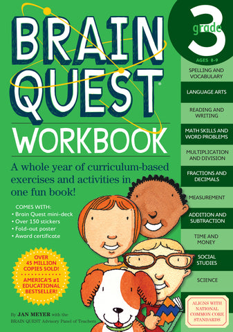 Brain Quest Workbook: 3rd Grade