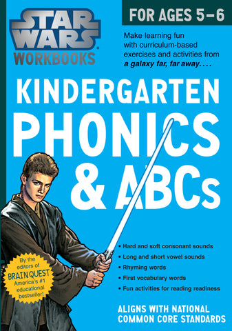 Star Wars Workbook: Kindergarten Phonics and ABCs