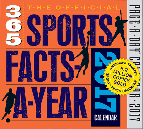 The Official 365 Sports Facts-A-Year Page-A-Day Calendar 2017