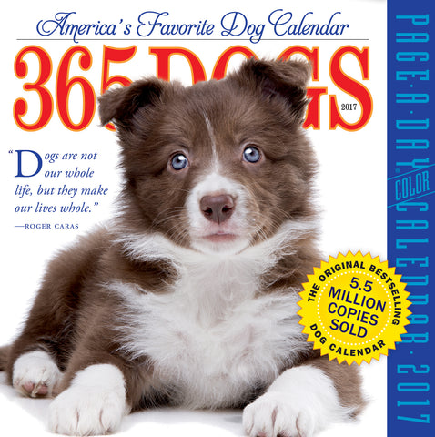 365 Dogs Page-A-Day Calendar 2017