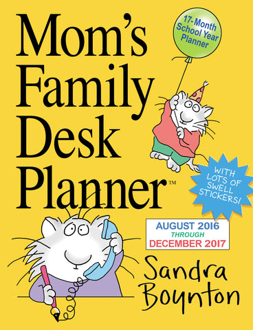 Mom's Family Desk Planner 2017