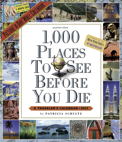 1,000 Places to See Before You Die Picture-A-Day Wall Calendar 2017