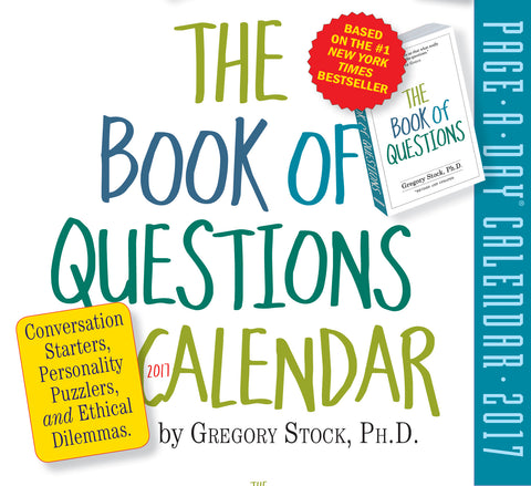 The Book of Questions Page-A-Day Calendar 2017