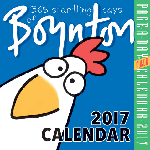 365 Startling Days of Boynton Page-A-Day Calendar 2017
