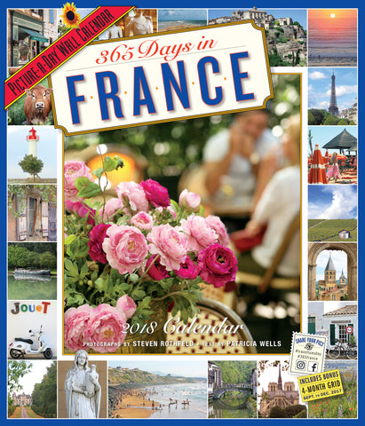 365 Days in France Picture-A-Day Wall Calendar 2018
