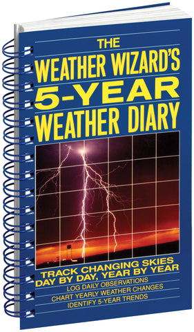 The Weather Wizard's 5-Year Weather Diary