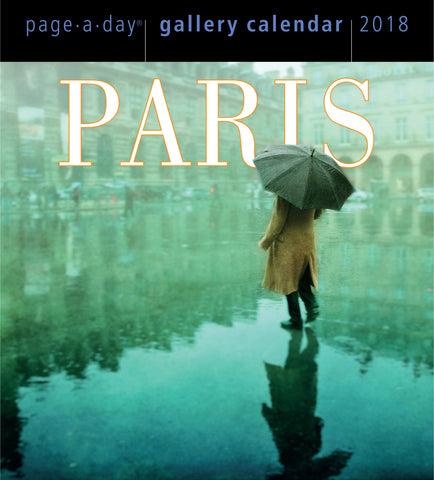 Paris Page-A-Day Gallery Calendar 2018