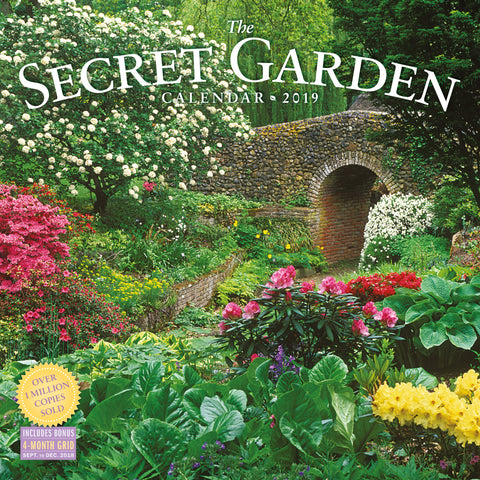 Secret Garden Wall Calendar 2019