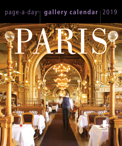 Paris Page-A-Day Gallery Calendar 2019