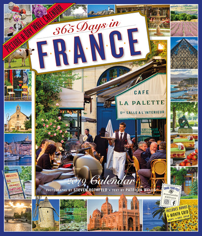 365 Days in France Picture-A-Day Wall Calendar 2019