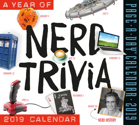 A Year of Nerd Trivia Page-A-Day Calendar 2019