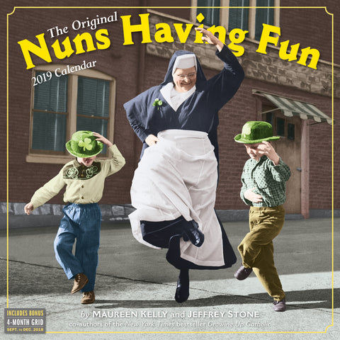 Nuns Having Fun Wall Calendar 2019