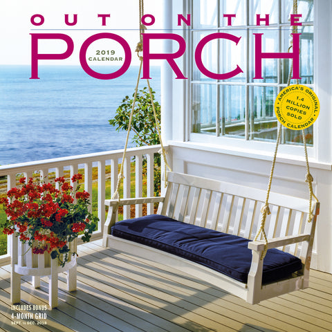 Out on the Porch Wall Calendar 2019