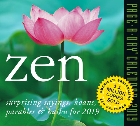 Zen Page-A-Day Calendar 2019