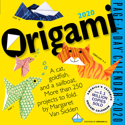 Origami Page-A-Day Calendar 2020