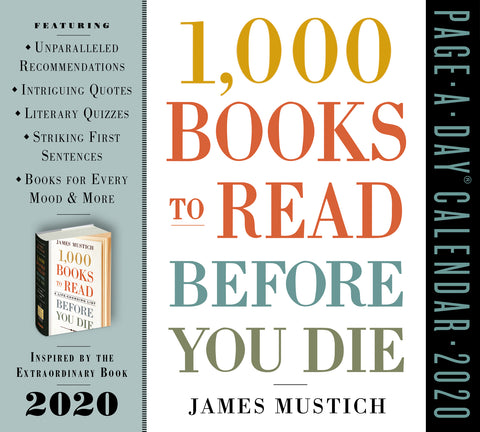 1,000 Books to Read Before You Die Page-A-Day Calendar 2020