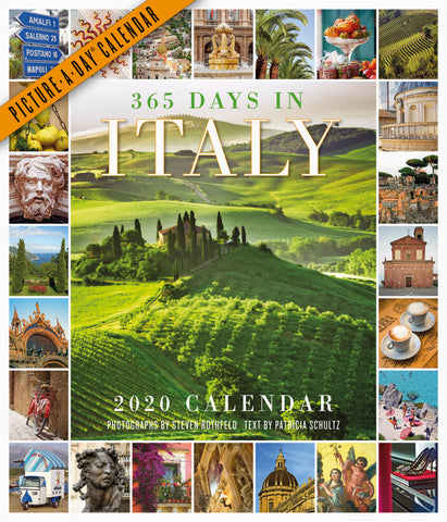 365 Days in Italy Picture-A-Day Wall Calendar 2020
