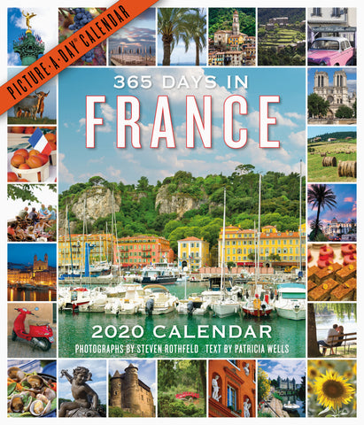 365 Days in France Picture-A-Day Wall Calendar 2020