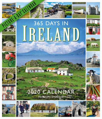 365 Days in Ireland Picture-A-Day Wall Calendar 2020