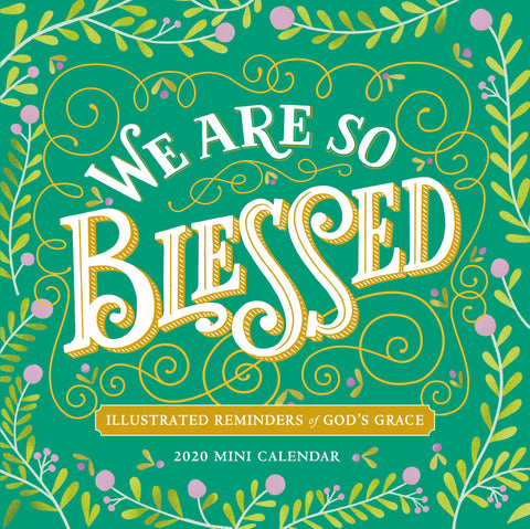 We Are So Blessed Mini Wall Calendar 2020