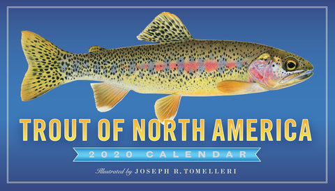 Trout of North America Wall Calendar 2020