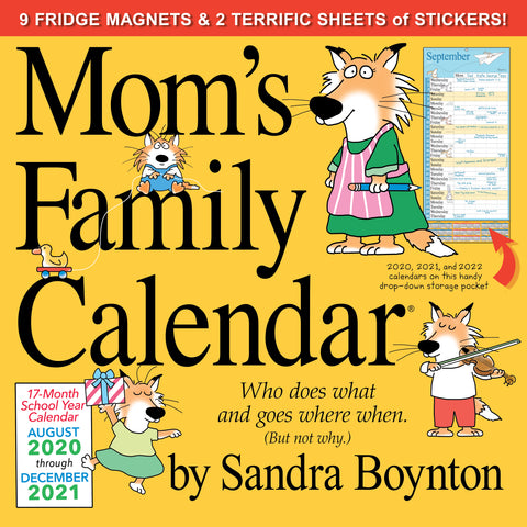 Mom's Family Wall Calendar 2021