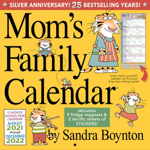 Mom's Family Wall Calendar 2022