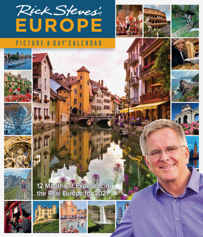 Rick Steves' Europe Picture-A-Day Wall Calendar 2021