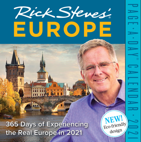 Rick Steves' Europe Page-A-Day Calendar 2021