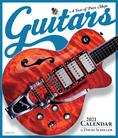 Guitars Wall Calendar 2021