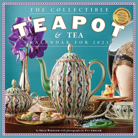 Collectible Teapot & Tea Wall Calendar 2021