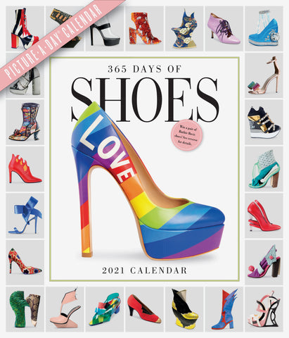 365 Days of Shoes Picture-A-Day Wall Calendar 2021