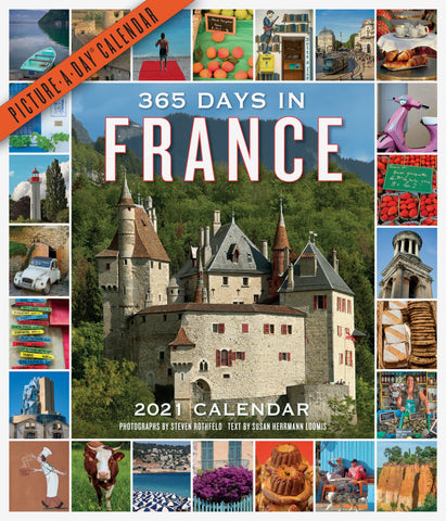 365 Days in France Picture-A-Day Wall Calendar 2021