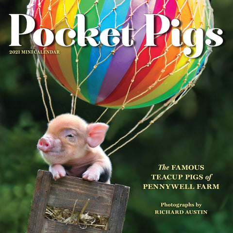 The Original Pocket Pigs Mini Wall Calendar 2021
