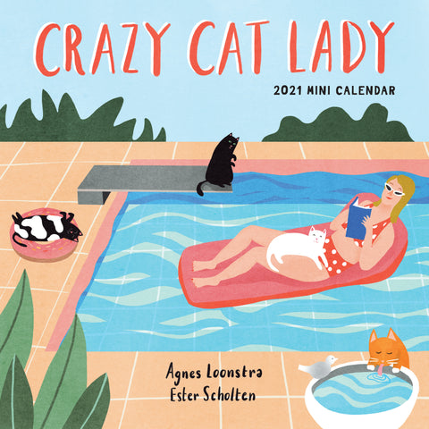 Crazy Cat Lady Mini Wall Calendar 2021