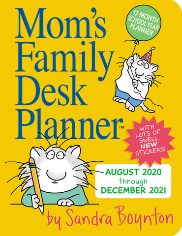 Mom's Family Desk Planner 2021