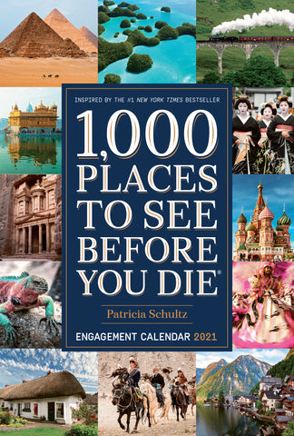 1,000 Places to See Before You Die Engagement Calendar 2021