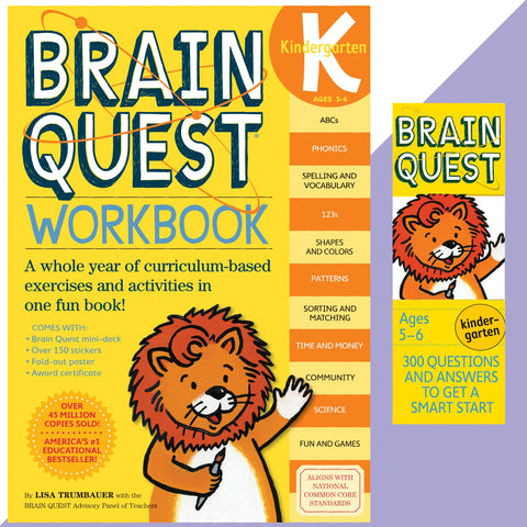 Brain Quest Set: Kindergarten