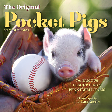 The Original Pocket Pigs Mini Wall Calendar 2022