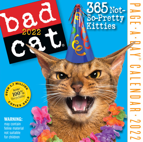 Bad Cat Page-a-Day Calendar 2022