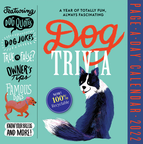 Dog Trivia Page-A-Day Calendar 2022