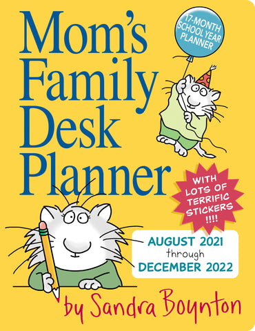 Mom's Family Desk Planner 2022