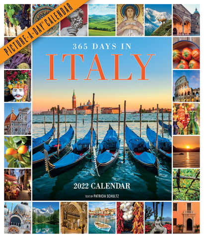 365 Days in Italy Picture-A-Day Wall Calendar 2022