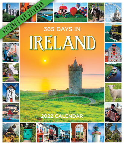 365 Days in Ireland Picture-A-Day Wall Calendar 2022