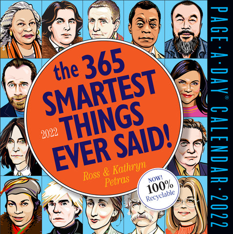 365 Smartest Things Ever Said! Page-A-Day Calendar 2022