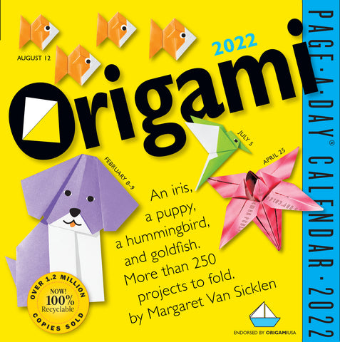 Origami Page-a-Day Calendar 2022