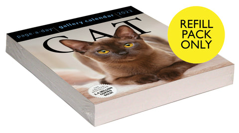 Cat Page-A-Day Gallery Calendar 2022 Refill Pack
