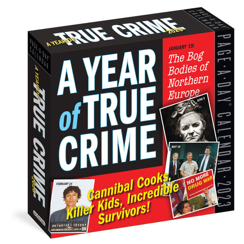 A Year of True Crime Page-A-Day Calendar 2023