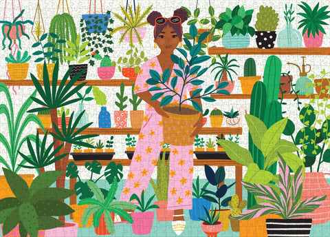 Crazy Plant Lady 1,000-Piece Puzzle