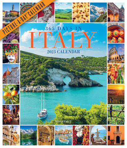 365 Days in Italy Picture-A-Day Wall Calendar 2023